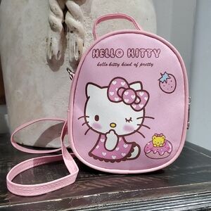Hello Kitty Pink Kids Mini Crossbody Purse